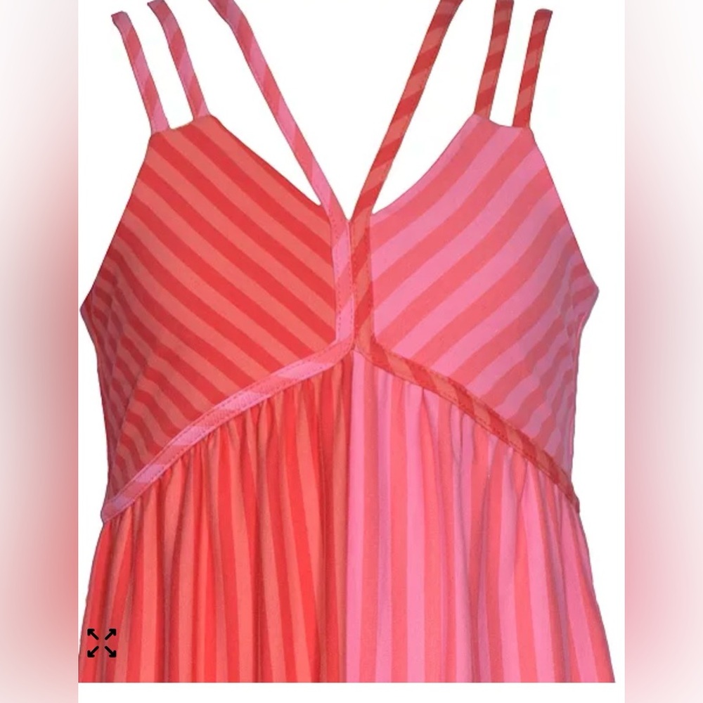 NWT Bonnie Jean
Big Girls Sleeveless Striped Maxi Dress - SZ 12 or SM In Juniors - Picture 3 of 7